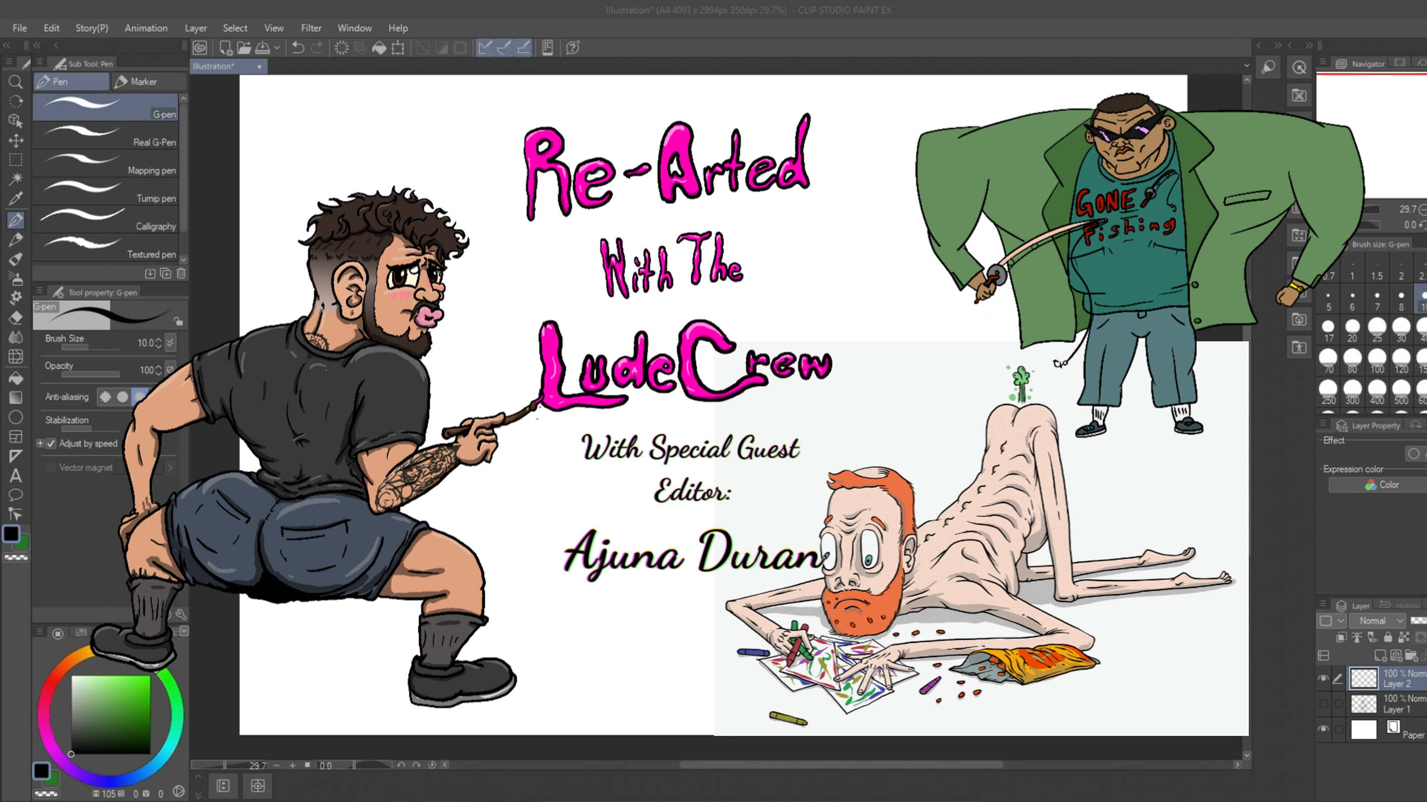 🎨 Re-Arted with the Lude Crew: Drawing from Memory — Total Chaos, Maximum Creativity!